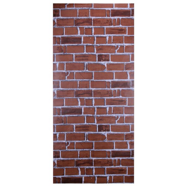 Pegatinas Autoadhesivas para Pared Ladrillo Patrones DIY El Y La Sala Estar(B)