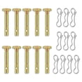 thumbnail image 1 of Miangastore Replacement Shear Pin Set Metal cotter pin Wear Resistant Snow Blower Machine Parts 20pcs, 1 of 8