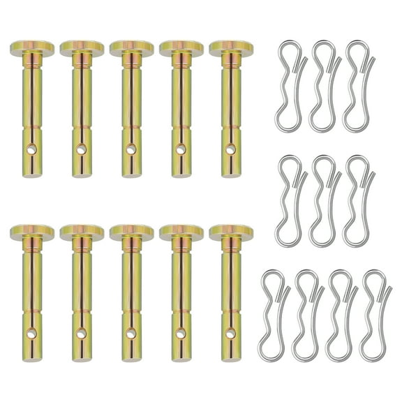 UKCOCO 20Pcs Shear Pin Set for Sturdy Metal Golden Replacement Kit