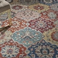 thumbnail image 6 of Nourison Parisa Boho Farmhouse Multicolor 5'3" x 7'5" Area Rug, Plush, Bedroom, Kitchen, Living Room, 6 of 8