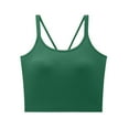 thumbnail image 5 of Xixinqiwan No Boundaries Summer Tank Top for Women,Women's Camisole with Built in Bras Spaghetti Straps Lightweight Breathable Sleeveless Tank Top Casual Wear, 5 of 5