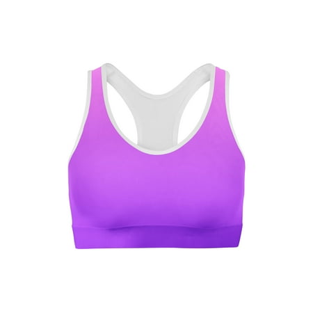 

Kioki Fika Pink Purple Ombre Sports Bra