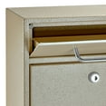 thumbnail image 3 of Mail Boss Locking Security Drop Box, 16 1/4"H x 11 1/4"W x 4 3/4"D, Tan, 3 of 9