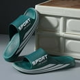 thumbnail image 2 of Men's Slippers Summer Outdoor Indoor Quick Drying Bathroom Comfortable Couple Unisex Non- Open Toe Slides For Casual Wear, 2 of 4