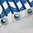 thumbnail image 4 of Feelyou Child Happy Hanukkah Blackout Curtains Set of 2 (52x84 Each), Cartoon David Star Window Curtains, Western Farmhouse Holiday Curtains and Drapes, Living Room Curtains Decor, 4 of 6