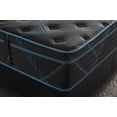 thumbnail image 3 of Ottomanson Twin 13" Eurotop Hybrid Mattress, Firm Memory Foam, Fiberglass-Free, Bed in a Box, 3 of 8