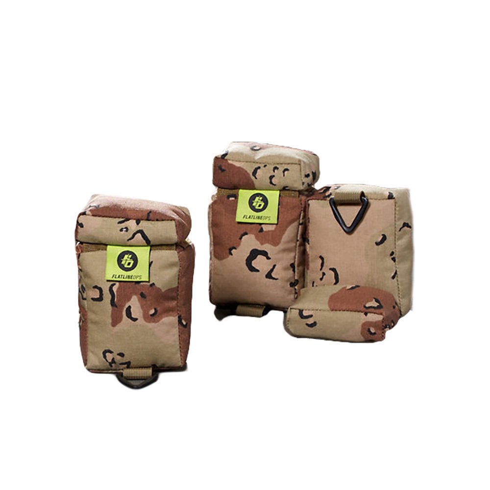 Dirt Bag Shooting Bag Flatline Ops Lightweight Rectangle Polypropylene