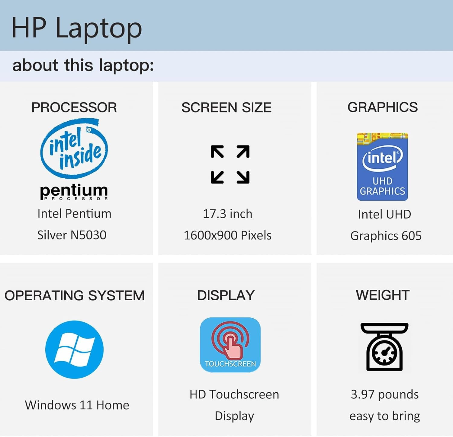 HP 17.3 HP 17.3