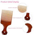thumbnail image 3 of 3 Peine para el cabello doméstico, peine de plástico con dientes anchos, peine para el cabello con estilo portátil, 3 of 5