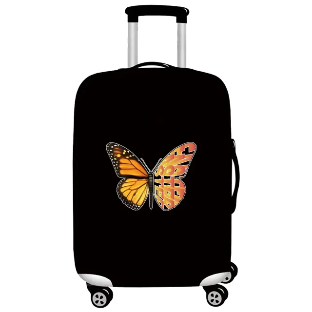 Housse de Protection pour Bagages Accessoires de Voyage Valise Anti-Poussière Résistante à l'Usure Série Papillon Étui de Protection Mode 2024 8Butterfly013 S