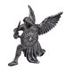 thumbnail image 1 of Figura de ángel guerrero, escultura creativa para regalar en la estantería del dormitorio o vitrina. Plata, 1 of 9