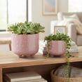 thumbnail image 4 of Flora Bunda CT2004E2-MAUVE 6' & 4.75' Sunmoon Footed Ceramic,Set of 2, 4 of 5