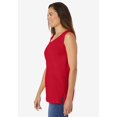 thumbnail image 3 of Woman Within Plus Size Perfect Scoopneck Tank (Petite Available), 3 of 5