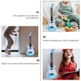 thumbnail image 3 of STRANDCHIC Plastic Guitar Music Instruments for Blue 1Pack for Early Education, 3 of 6