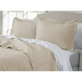 thumbnail image 3 of Home Fashion Designs Emerson Collection 3-Piece Ultra Soft Solid Quilt Set, 3 of 3