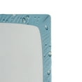 thumbnail image 3 of Ambesonne Blue Fitted Sheet, Heart from Droplets Rain, Twin Size, Blue, 3 of 3