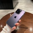 thumbnail image 4 of Original Transparent Phone Case For iPhone 15 14 12 11 13 Pro Max Mini Shockproof Cover X XR 8 7 6 Plus SE Clear Soft TPU Cases, 4 of 6