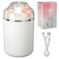 thumbnail image 1 of Silent Humidifier, Essential Oil Diffuser Nano Scale Water Particles 280ml Large Capacity Water Tank Large Fog Volume Two Modes  For Household Pearl White, 1 of 8