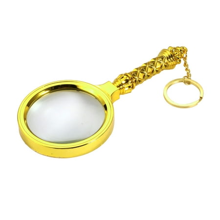 Handheld 7X Magnifying Glass Reading Illuminated Magnifier w Carved ...