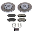 thumbnail image 2 of PowerStop Front Semi-Coated Rotor and Low-Dust Ceramic Brake Pad Kit SC8840, 2 of 3
