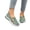 z03-Green, variant on CAIXAI Low Top Walking Shoes Wide Walking Shoes for Women Classic Mesh Knitted Woven Sneakers Women Walking Anti-Skid Arch Support Platform Mary Janes Hands-Free Walking Tennis Shoes