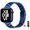 1 blue + 1 tool, variant on Slim strap for Apple Watch Band 44mm 40mm 45mm 41mm 38mm 42mm Women Ultra-thin Metal wristband bracelet for Apple watch series 5 4 3 SE 6 7 2 1