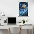thumbnail image 7 of Gyarados Poster Hanger Plastic Shaft Hanging Poster Wall Art Prints Canvas Decoration Artwork Gifts For Home Living Room Bedroom 16"X24", 7 of 7