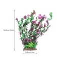 thumbnail image 2 of IFANLANDOR Fish Tank Grass For Underwater Plastic Plant Multi 1 Set, 2 of 5