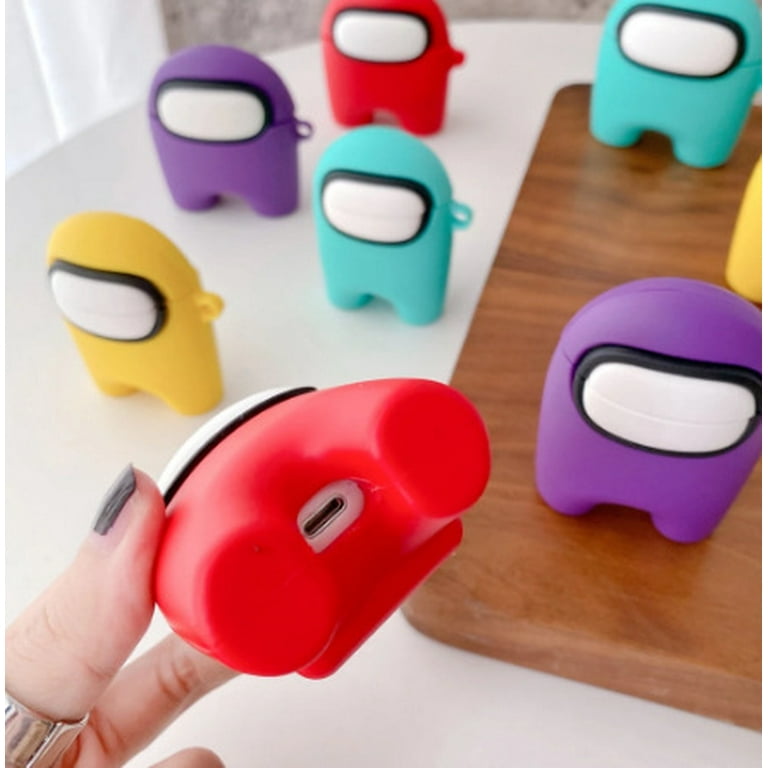 AirPods Case Cute Cartoon 3D Fun, GMYLE Silicone Protective