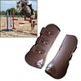 thumbnail image 4 of Botas de pata de caballo delanteras y traseras ajustables pars, protección de PU, envoltura para montar, pata de caballo Frente Marrón M Zulema Bota de tendón de caballo, 4 of 6