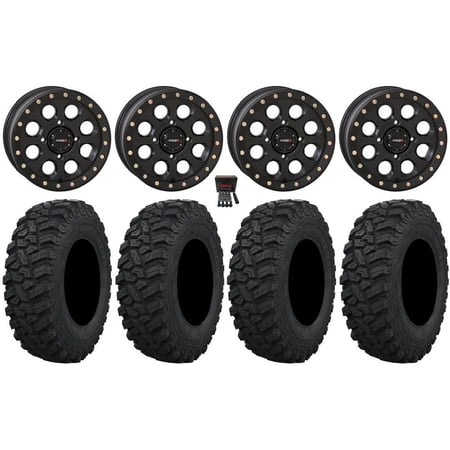 System 3 SB-7 15 Wheels Black (6+1) 33 Trekker Tires Polaris RZR XP 1000 / PRO XP / Ranger XP 900/1000 System 3 SB-7 15 Wheels Black (6+1) 33 Trekker Tires Polaris RZR XP 1000 / PRO XP / Ranger XP 900/1000