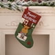 thumbnail image 4 of Medias navideñas rojas y verdes con puños de felpa blancos Fiudx grandes para decoración y almacenamiento, 4 of 6