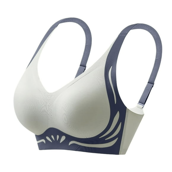 krdevn Caralush Bra, Wm Stylist Bra, Wmstylist Lush Fitting Bra, Lushfitting Powerful Push-Up Bra, Women's Wireless Bra with Seamless Smooth Comfort Wirefree T Shirt Bra
