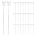 thumbnail image 1 of 100 soportes para globos de aluminio con forma de lazo, varillas de plástico para globos, varillas para globos de boda., 1 of 6