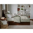 thumbnail image 5 of AFI, Andorra Queen Platform Bed with Panel Footboard and Twin XL Trundle, Walnut, 5 of 10