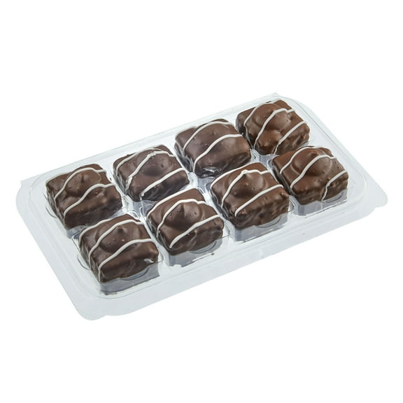 Marketside Just a Bite Chocolate Cake Squares, 6.6 oz, 8 Count, Mini, Clamshell, Shelf-Stable