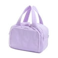 thumbnail image 2 of Stgfyxgs Travel Makeup Storage Bag Waterproof Cosmetic Case for Daily Use Girlfriend Wife Purple, 2 of 9