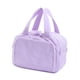 thumbnail image 2 of Bolsa de maquillaje de viaje, ligera, organizadora de maquillaje, a prueba de polvo, para cosméticos. Púrpura, 2 of 9