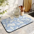 thumbnail image 3 of 19.5x12in Coffee Drying Mat with Exceptional Absorbency Diatom Mud, QuickDry Fabric, Waterproof, SlipResistant, Decorative Pattern,Coffee Mat Easy to Clean, 3 of 7