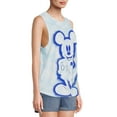 thumbnail image 4 of Mickey Juniors' Airbrush Knit Tank Top, 4 of 6