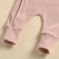 thumbnail image 6 of Mercatoo Baby Girls Clothes Set New𝐛orn Baby Boys Girls Zipper Long Sleeve Knitted Romper Jumpsuit Outfits Holiday Outfit, 6 of 9