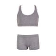 thumbnail image 3 of 6 Packs of Sofra Girls Seamless Sports Boyshorts Panty and Training Bra Sets (Style#1), 3 of 7