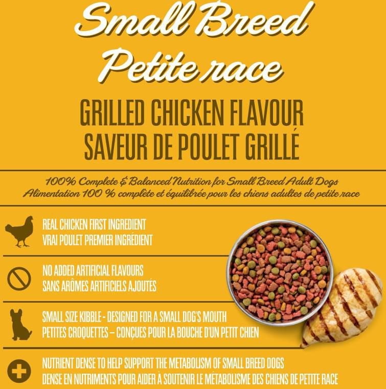 Ol' Roy Small Breed Grilled Chicken Flavour Dry Dog Food, 3.2 kg