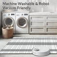 thumbnail image 5 of ODIKA 4'x6' Machine Washable Non-Slip Area Rug, Indoor Beige High Traffic Rug, Black, 52402, 5 of 7