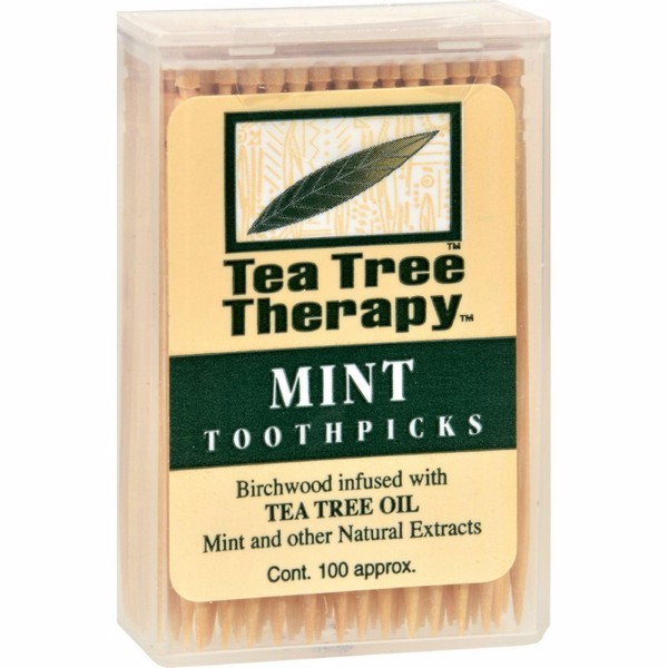 tea tree therapy toothpicks tea tree therapy toothpicks