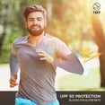thumbnail image 4 of TUFF Arm Sleeves for Men Women -Tattoo Cover up Sleeves to Cover Arms, Sun Protection - Perfect for Cycling Golf Running Driving (Gray), 4 of 7