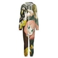 thumbnail image 4 of Anya Forger Spy X Unisex Onesie Pajamas Zipper Jumpsuit Hooded One Piece Sleepwear for Family Mens Womens, 4 of 8