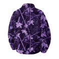 thumbnail image 6 of Havenx Men's Camo Corduroy Jacket Long Sleeve Button Down Shirts with Pockets Lapel Collar Camouflage Print Coats Vintage Casual Western Fall Winter Outfits,Purple L, 6 of 6