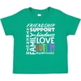 thumbnail image 3 of Inktastic Autism Awareness Love, Friendship, Support Boys or Girls Baby T-Shirt, 3 of 5
