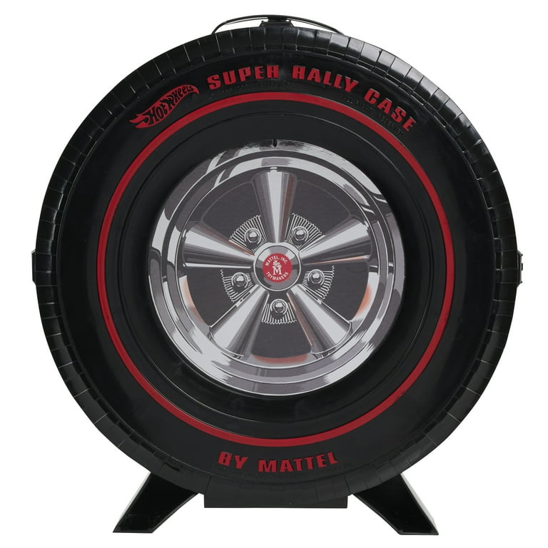 Hot Wheels Super Rally Car Case, Holds 24 Cars, Cars Sold